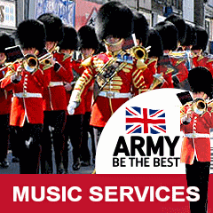 Link to the Corps of Army Music website