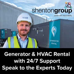 Shenton Group - Generator Hire from the Industry Experts