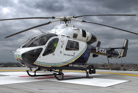 Link to the Kent Surrey Sussex Air Ambulance website
