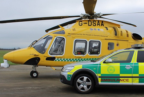 Link to the Dorset & Somerset Air Ambulance website