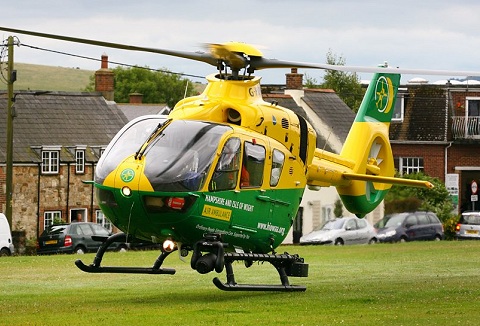 Link to the Hampshire & Isle of Wight Air Ambulance website