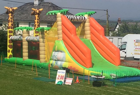 Link to the Fun-Tasia Events & Inflatable Hire website