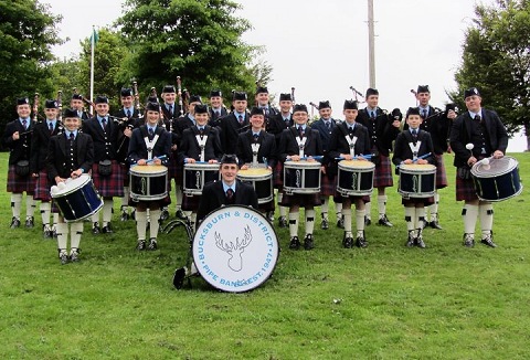 Link to the Bucksburn and District Pipe Band website