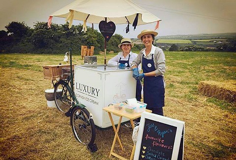 The Cornish Ice Cream Trike