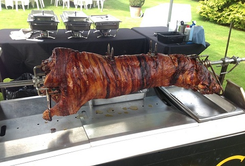 Link to the The Hog and Lamb Spitroast Co website