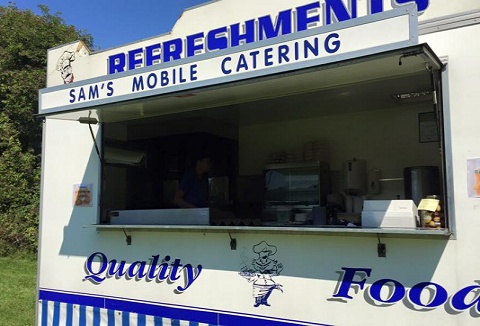 Link to the Sams Mobile Catering website