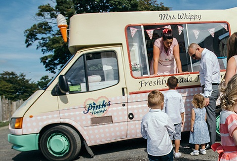Link to the Pinks Vintage Ice Cream website
