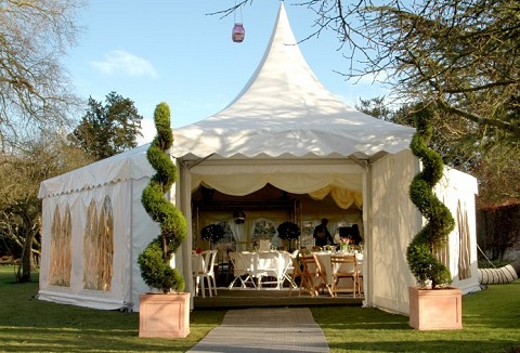 Link to the Village Farm Marquees website