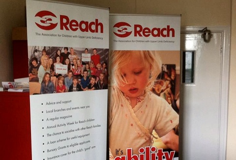 Link to the Reach Charity Ltd website