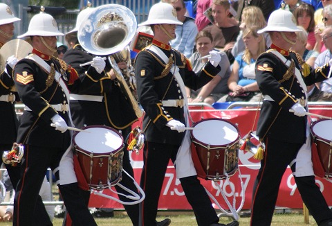 Link to the Royal Navy Royal Marines Bands website