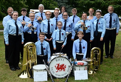 Link to the Rhyl Youth Marching Band website