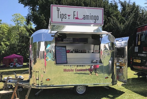 Link to the The Tipsy Flamingo website