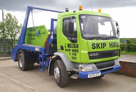 Link to the J Mulligan Skip Hire website