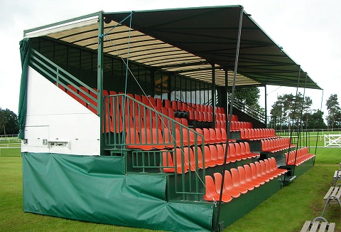 Link to the Grandstand Hire Service website