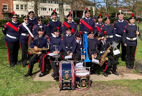 Link to the The Redhill Corps of Drums website