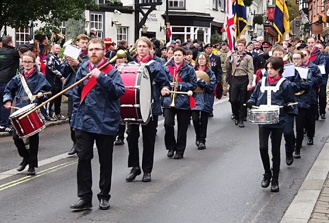 Link to the Stanley's Own Scout and Guide Band website