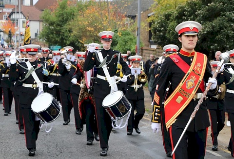 Link to the Surbiton Royal British Legion Youth Marching Band website