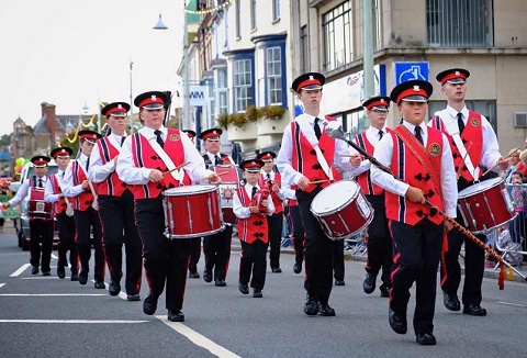 Link to the Barnstaple Town Youth Marching Band website