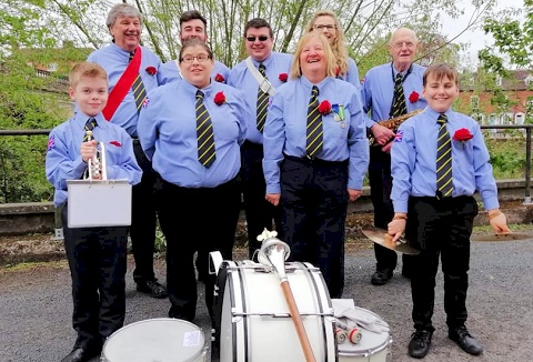 Link to the Bewdley Community Marching Band website