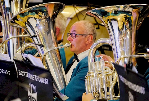 Link to the Boxted Methodist Silver Band website