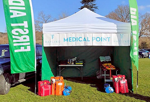 Link to the Hayling Event Medical Services website