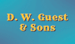 Link to the D W Guest & Sons website