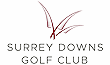 Link to the Surrey Downs Golf Club website