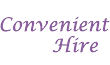 Link to the Convenient Hire Ltd website